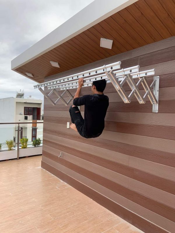 Giàn phơi xếp ngang tải trọng 150kg
